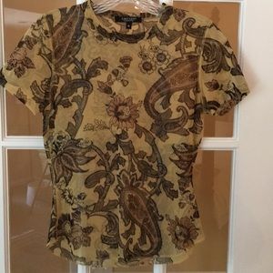 Karen Kane top see-through